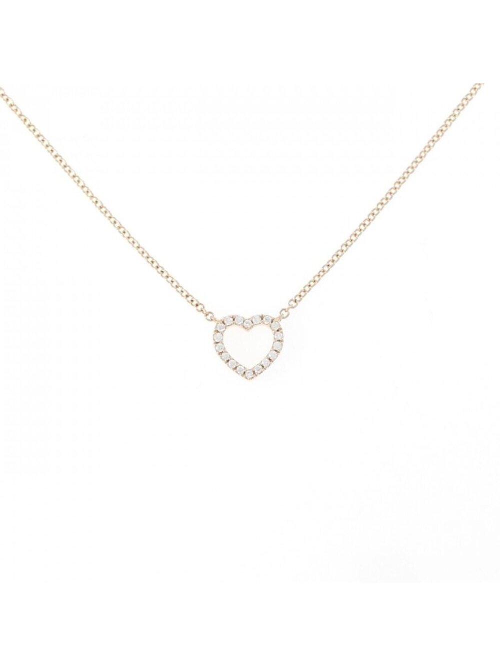 Tiffany & Co Metro Heart Mini Necklace